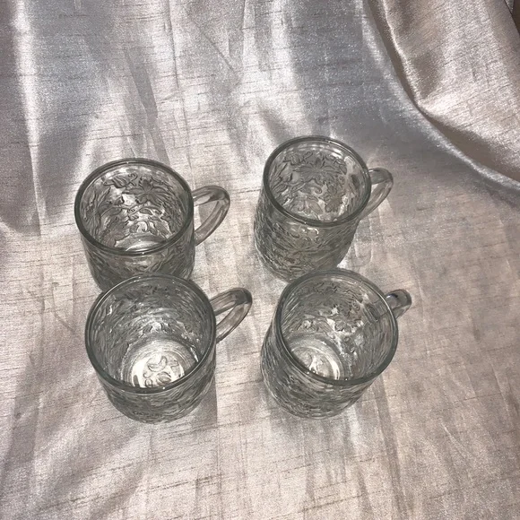 Princess house Fantasia Crystal mugs 516 - Picture 1 of 4